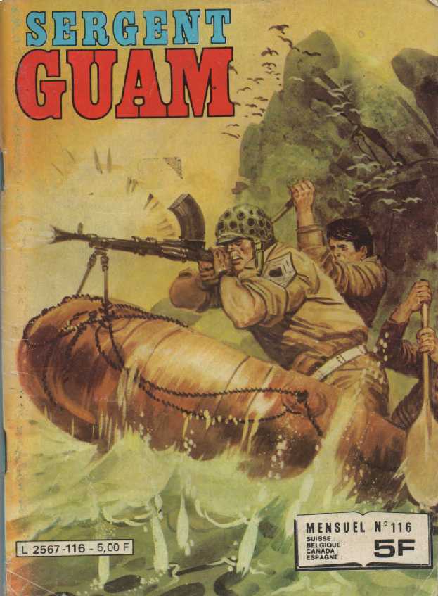 Scan de la Couverture Sergent Guam n 116